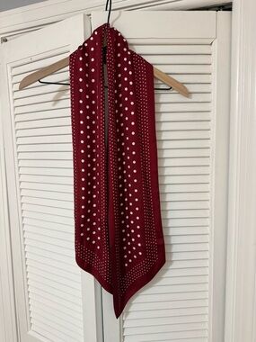 J.Crew Printed Silk Scarf